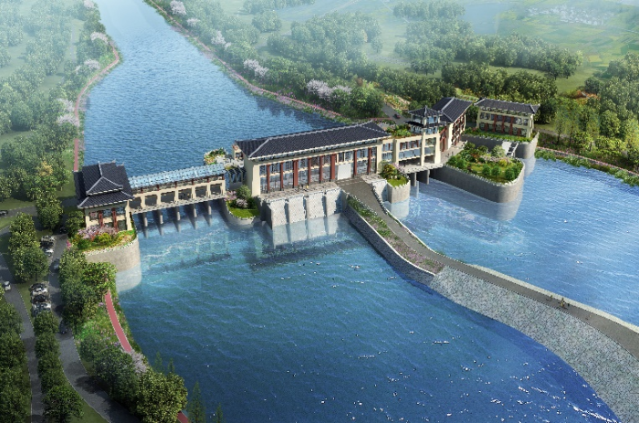 九江市八里湖赛城湖控制枢纽工程