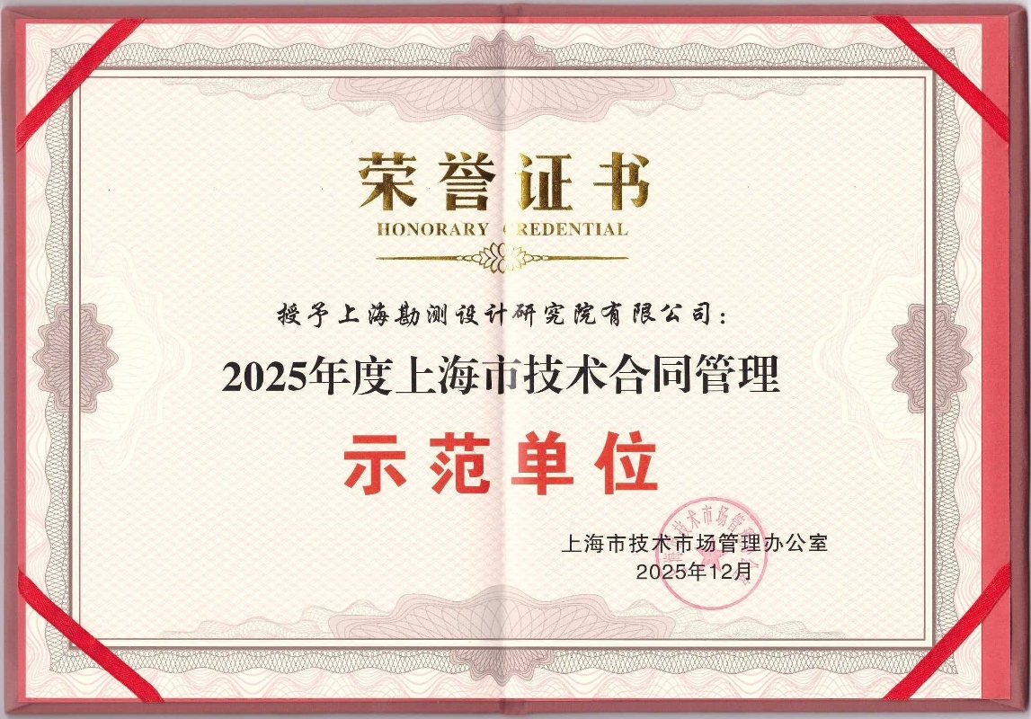 上海市技术合同管理示范单位