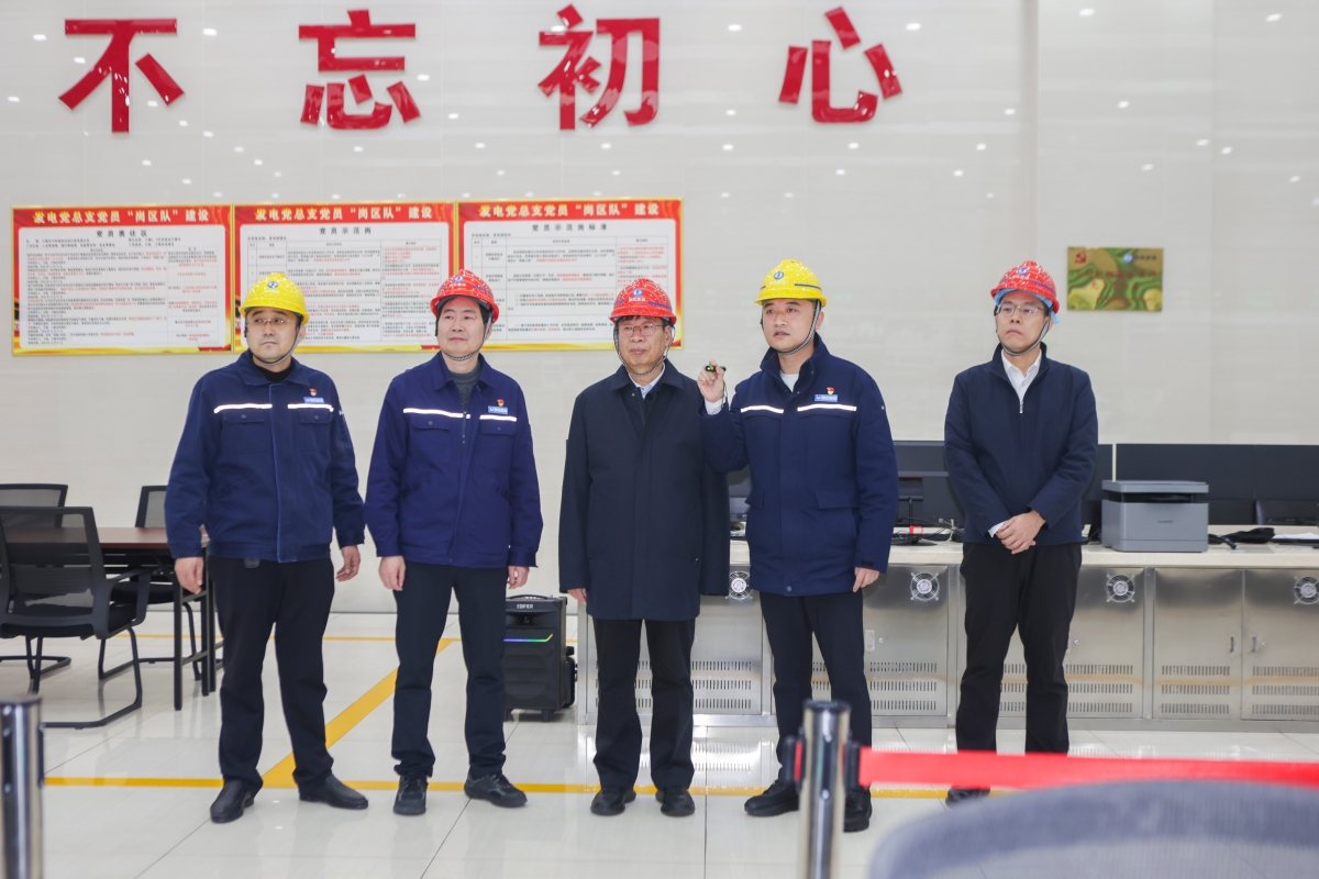 刘伟平调研检查春节安全生产和能源保供工作并慰问基层一线干部职工